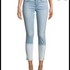 a.n.a Raw-hem Bleached Jeggings